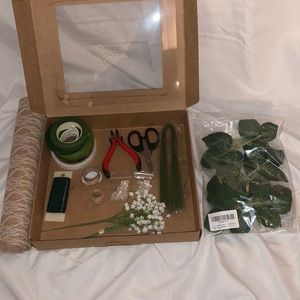 Lot of Floral Arrangement Supplies